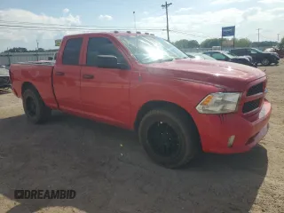2013 Ram 1500 Express with VIN 1C6RR6FTXDS578223, listed as a Copart auction lot 55131875 with 195,958 mi miles and Salvage title. Bid and sale history available at DreamBid. Image 4.