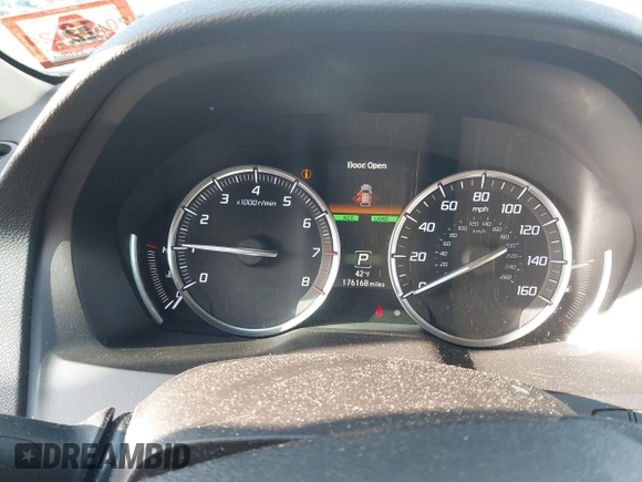 2016 Acura MDX w/Advance with VIN 5FRYD4H90GB042471, listed as a IAAI auction lot 41510207 with 176,168 mi miles. Bid and sale history available at carsss.com. Image 7.