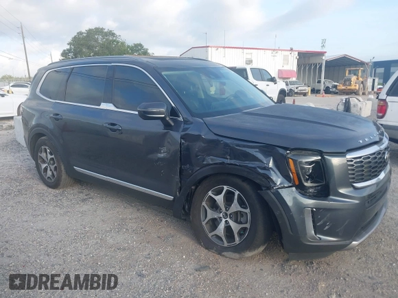 2020 Kia Telluride EX с VIN 5XYP34HC6LG012342, выставлен на аукционе IAAI как лот 42300373 с пробегом 80 996 миль миль и . История ставок и продаж доступна на DreamBid. Изображение 1.