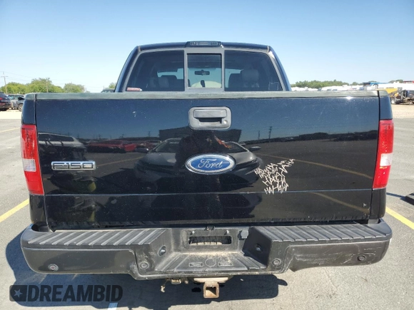 2004 Ford F-150 XLT with VIN 1FTPW14574KC13904, listed as a Copart auction lot 63027105 with 196,739 mi miles and Salvage title. Bid and sale history available at DreamBid. Image 6.