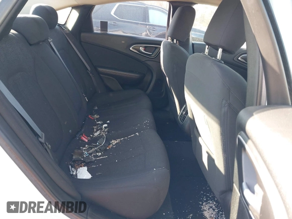 2015 Chrysler 200 Limited with VIN 1C3CCCAB9FN642822, listed as a IAAI auction lot 42044630 with 85,765 mi miles and . Bid and sale history available at DreamBid. Image 8.