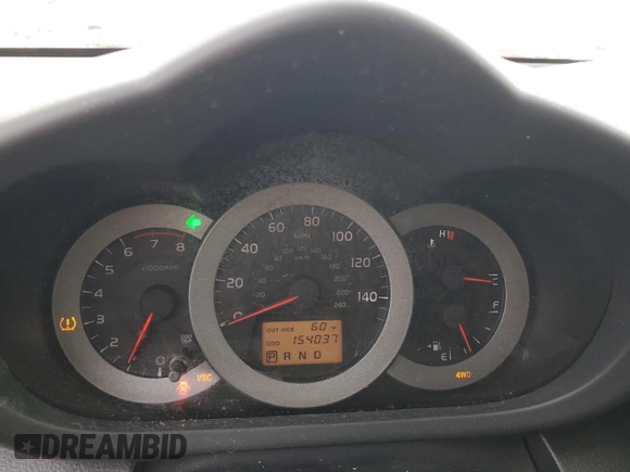 2006 Toyota RAV4 Sport with VIN JTMBK32V665012470, listed as a Copart auction lot 48783785 with 154,037 mi miles and Salvage Title. Bid and sale history available at carsss.com. Image 9.