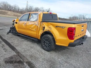 2022 Ford Ranger XL with VIN 1FTER4FH7NLD54832, listed as a IAAI auction lot 41333426 with 40,439 mi miles and . Bid and sale history available at DreamBid. Image 3.