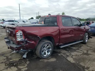 2020 Ram 1500 Big Horn with VIN 1C6SRFFT4LN218685, listed as a Copart auction lot 61191235 with 86,477 mi miles and Non repairable. Bid and sale history available at DreamBid. Image 3.