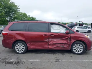 2016 Toyota Sienna Limited with VIN 5TDDK3DC8GS143643, listed as a IAAI auction lot 42445432 with 131,069 mi miles and . Bid and sale history available at DreamBid. Image 13.