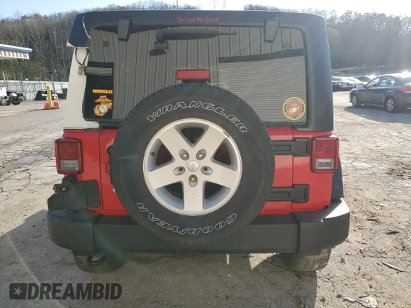 2018 Jeep Wrangler JK Unlimited Sport S with VIN 1C4BJWDG8JL891400, listed as a Copart auction lot 52137685 with 30,047 mi miles and Salvage Title. Bid and sale history available at carsss.com. Image 6.