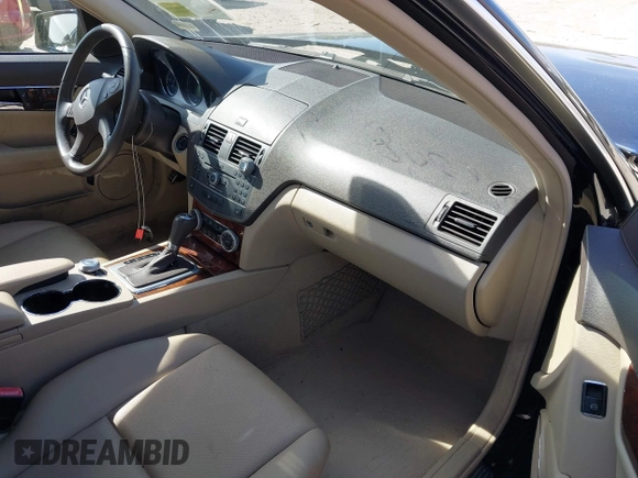 2011 Mercedes-Benz C 300 Sport with VIN WDDGF8BB0BR133565, listed as a IAAI auction lot 42172910 with 88,474 mi miles and . Bid and sale history available at carsss.com. Image 5.