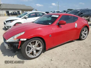 2012 Nissan 370Z Touring with VIN JN1AZ4EH6CM564980, listed as a Copart auction lot 66747605 with 57,586 mi miles and Salvage title. Bid and sale history available at DreamBid. Image 1.