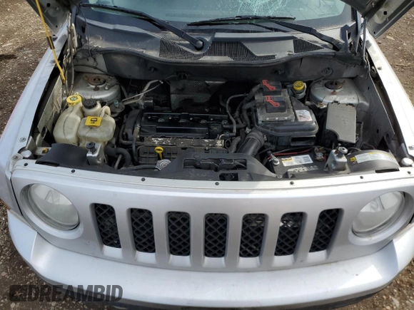 2012 Jeep Patriot Sport with VIN 1C4NJPBBXCD511285, listed as a Copart auction lot 49825915 with 197,269 mi miles and Salvage Title. Bid and sale history available at DreamBid. Image 12.