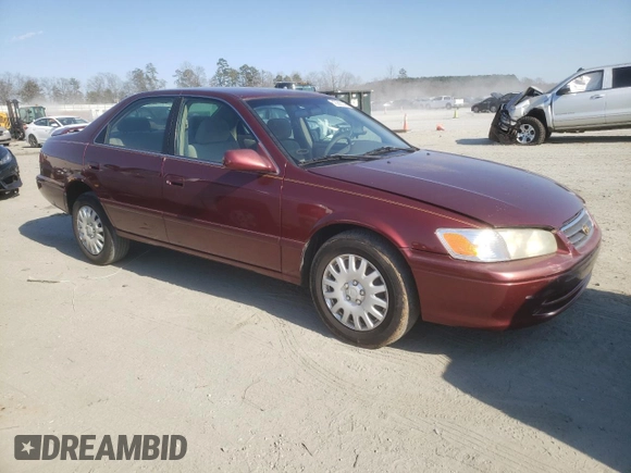 2001 Toyota Camry CE with VIN JT2BG22K710600636, listed as a Copart auction lot 45996145 with 214,355 mi miles and Salvage Title. Bid and sale history available at carsss.com. Image 4.