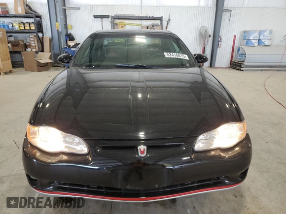 2003 Chevrolet Monte Carlo SS with VIN 2G1WX12K939146703, listed as a Copart auction lot 52416015 with 89,443 mi miles and Salvage Title. Bid and sale history available at carsss.com. Image 5.