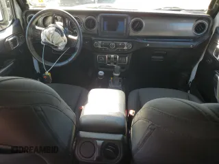 2022 Jeep Wrangler Unlimited High Tide with VIN 1C4HJXDG9NW132131, listed as a Copart auction lot 69314354 with 33,711 mi miles and Salvage Title. Bid and sale history available at DreamBid. Image 8.