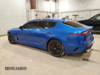 2021 Kia Stinger GT2 with VIN KNAE55LC2M6089564, listed as a Copart auction lot 51606475 with 53,799 mi miles and Salvage Title. Bid and sale history available at carsss.com. Image 2.