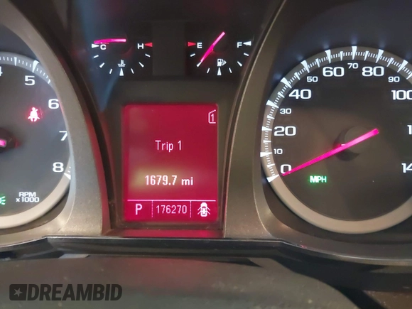 2011 GMC Terrain SLE-2 with VIN 2CTFLTECXB6424323, listed as a IAAI auction lot 42032143 with 176,270 mi miles and . Bid and sale history available at carsss.com. Image 7.