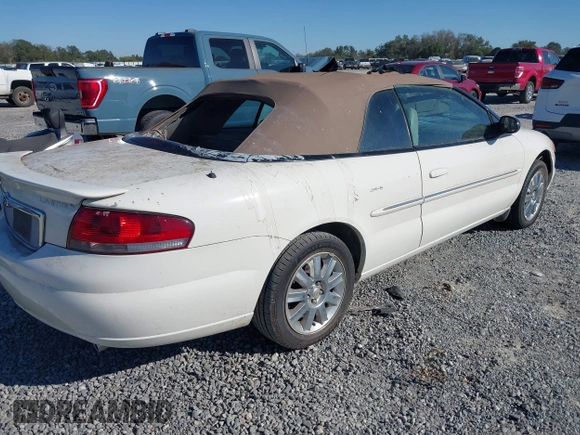 2004 Chrysler Sebring Limited with VIN 1C3EL65R84N390852, listed as a IAAI auction lot 40572807 with 100,975 mi miles and . Bid and sale history available at DreamBid. Image 4.