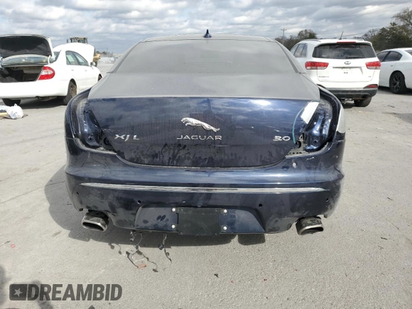 2015 Jaguar XJ Portfolio with VIN SAJWA2GZ9F8V79511, listed as a Copart auction lot 78453394 with 53,341 mi miles and Salvage title. Bid and sale history available at DreamBid. Image 6.