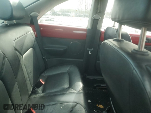2006 Volkswagen Beetle with VIN 3VWSG31C76M407539, listed as a Copart auction lot 46348895 with 115,038 mi miles and Salvage Title. Bid and sale history available at DreamBid. Image 10.