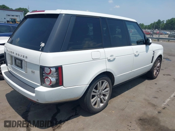 2012 Land Rover Range Rover HSE Lux with VIN SALMF1D43CA372930, listed as a IAAI auction lot 42601061 with 175,584 mi miles and . Bid and sale history available at DreamBid. Image 4.