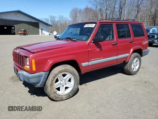1999 Jeep Cherokee Sport z VIN 1J4FF68S4XL550466, wystawiony jako Copart lot #53502765 z przebiegiem 174 168 mil mil oraz Szkoda całkowita • Salvage title. Historia ofert i sprzedaży dostępna na DreamBid. Obrazek 1.