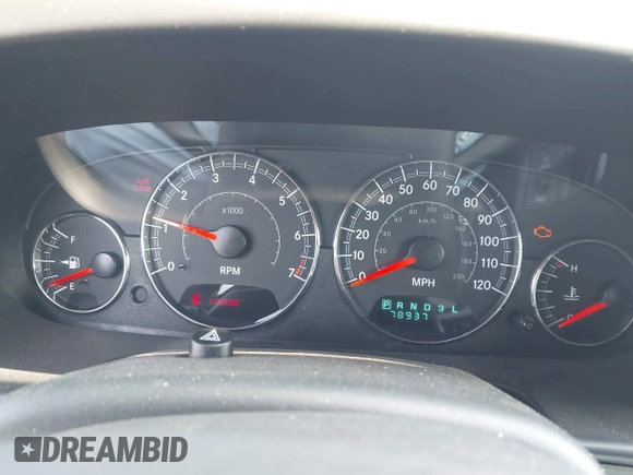2005 Chrysler Sebring Touring with VIN 1C3EL55R85N567038, listed as a IAAI auction lot 42646586 with 78,937 mi miles and . Bid and sale history available at DreamBid. Image 7.