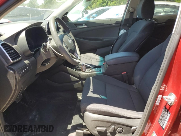 2021 Hyundai Tucson Value z VIN KM8J33A45MU341919, wystawiony jako Copart lot #52718455 z przebiegiem 58 268 mil mil oraz Nie do naprawy • Non repairable. Historia ofert i sprzedaży dostępna na DreamBid. Obrazek 7.