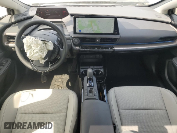 2024 Toyota Prius LE with VIN JTDACAAU4R3046204, listed as a Copart auction lot 55078395 with 2,193 mi miles and Salvage Title. Bid and sale history available at DreamBid. Image 8.