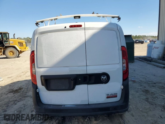 2016 Ram ProMaster City Cargo Tradesman with VIN ZFBERFAT3G6C43127, listed as a Copart auction lot 73344984 with 87,733 mi miles and Clean Title. Bid and sale history available at DreamBid. Image 6.