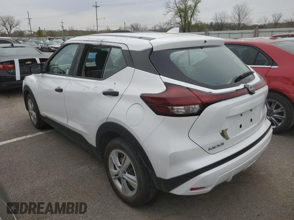 2022 Nissan Kicks S with VIN 3N1CP5BV8NL514657, listed as a Copart auction lot 50328555 with 59,478 mi miles and Clean Title. Bid and sale history available at DreamBid. Image 2.
