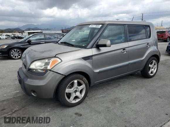 2011 Kia Soul + with VIN KNDJT2A26B7274160, listed as a Copart auction lot 54777655 with 187,597 mi miles and Salvage Title. Bid and sale history available at carsss.com. Image 1.