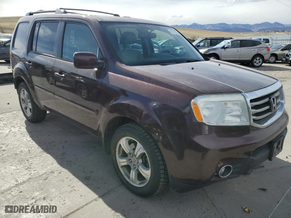 2014 Honda Pilot EX-L with VIN 5FNYF4H54EB034685, listed as a Copart auction lot 49270225 with 152,999 mi miles and Salvage Title. Bid and sale history available at carsss.com. Image 4.