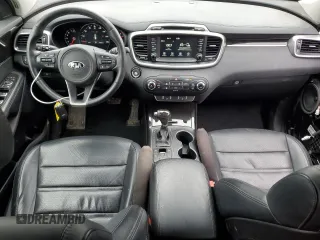 2017 Kia Sorento EX with VIN 5XYPHDA55HG225593, listed as a Copart auction lot 52734715 with 64,423 mi miles and Salvage Title. Bid and sale history available at DreamBid. Image 8.