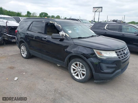 2016 Ford Explorer with VIN 1FM5K7BH1GGB69923, listed as a IAAI auction lot 42018071 with 198,246 mi miles. Bid and sale history available at carsss.com. Image 1.