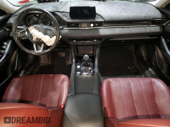 2021 Mazda 6 Carbon Edition with VIN JM1GL1WY4M1609858, listed as a Copart auction lot 41977695 with Not Provided miles and Salvage Title. Bid and sale history available at DreamBid. Image 8.