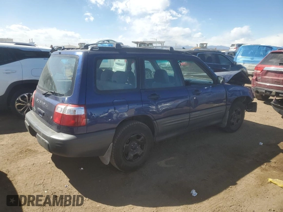 2001 Subaru Forester L with VIN JF1SF63541H756277, listed as a Copart auction lot 49428815 with 146,437 mi miles and Salvage Title. Bid and sale history available at carsss.com. Image 3.