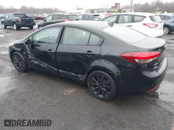 2017 Kia Forte LX with VIN 3KPFK4A76HE110741, listed as a IAAI auction lot 41797488 with 137,049 mi miles. Bid and sale history available at carsss.com. Image 3.