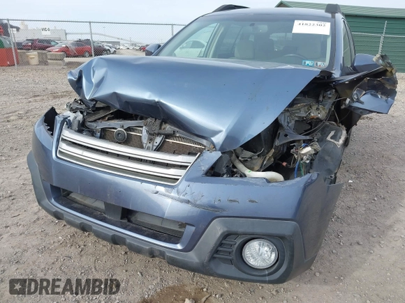 2014 Subaru Outback Premium with VIN 4S4BRBCC5E3243515, listed as a IAAI auction lot 41822302 with 149,034 mi miles and . Bid and sale history available at DreamBid. Image 6.