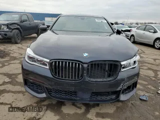 2017 BMW 7 Series ALPINA B7 xDrive with VIN WBA7F2C58HG421318, listed as a Copart auction lot 83636614 with Not provided miles and Salvage title. Bid and sale history available at DreamBid. Image 5.