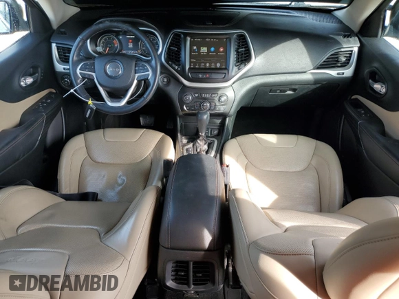 2016 Jeep Cherokee Limited with VIN 1C4PJLDS9GW125918, listed as a Copart auction lot 42929645 with 123,055 mi miles and Salvage title. Bid and sale history available at DreamBid. Image 8.
