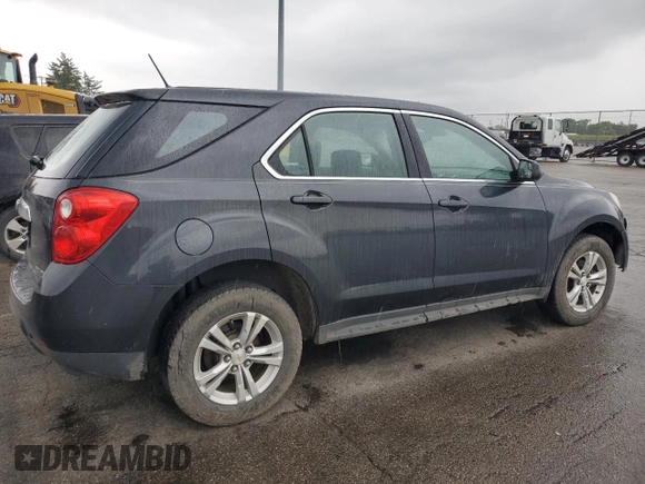 2013 Chevrolet Equinox LS z VIN 2GNALBEK0D1109142, wystawiony jako Copart lot #59656665 z przebiegiem 114 988 mil mil oraz Szkoda całkowita • Salvage title. Historia ofert i sprzedaży dostępna na DreamBid. Obrazek 3.