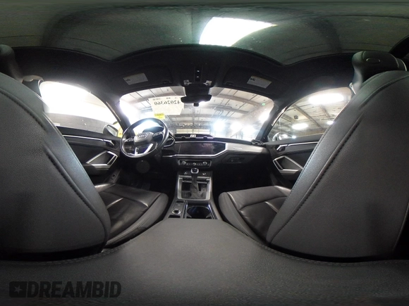 2021 Audi Q3 Premium with VIN WA1AUCF34M1078805, listed as a IAAI auction lot 42026360 with 38,473 mi miles and . Bid and sale history available at DreamBid. Image 18.