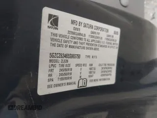 2005 Saturn VUE z VIN 5GZCZ63465S865750, wystawiony jako IAAI lot #42236645 z przebiegiem 154 052 mil mil oraz . Historia ofert i sprzedaży dostępna na DreamBid. Obrazek 9.