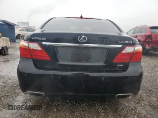 2010 Lexus LS 460 with VIN JTHCL5EF3A5006103, listed as a Copart auction lot 58077105 with 120,121 mi miles and Salvage title. Bid and sale history available at DreamBid. Image 6.