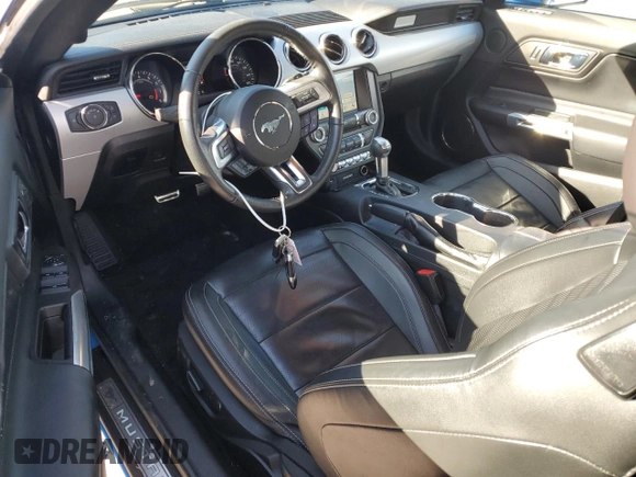 2017 Ford Mustang GT Premium with VIN 1FATP8FFXH5319509, listed as a Copart auction lot 45567855 with 43,612 mi miles and Salvage title. Bid and sale history available at DreamBid. Image 8.