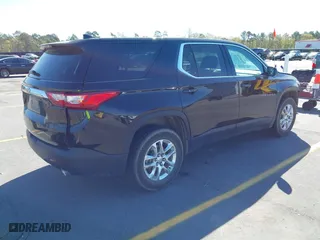 2020 Chevrolet Traverse LS with VIN 1GNERFKW2LJ183763, listed as a IAAI auction lot 41840685 with 60,323 mi miles. Bid and sale history available at carsss.com. Image 4.