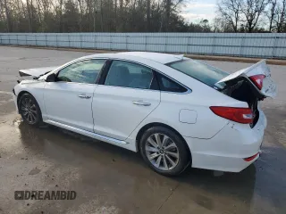 2017 Hyundai Sonata Sport with VIN 5NPE34AF4HH539386, listed as a Copart auction lot 87185104 with 158,152 mi miles and Salvage Title. Bid and sale history available at DreamBid. Image 2.