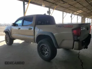 2018 Toyota Tacoma SR with VIN 3TMCZ5AN1JM160641, listed as a Copart auction lot 87868145 with 53,686 mi miles and Salvage Title. Bid and sale history available at carsss.com. Image 2.
