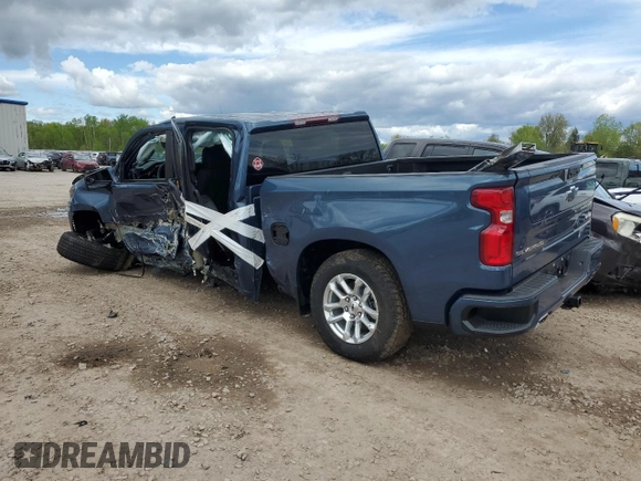 2024 Chevrolet Silverado 1500 RST with VIN 2GCUDEED1R1154684, listed as a Copart auction lot 54179294 with 0 mi miles and Salvage Title. Bid and sale history available at carsss.com. Image 2.
