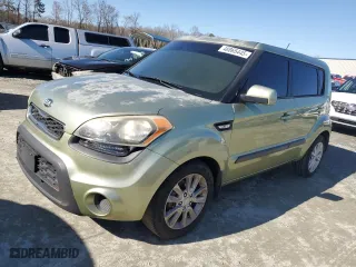 2013 Kia Soul with VIN KNDJT2A51D7550595, listed as a Copart auction lot 48865445 with 0 mi miles and Salvage Title. Bid and sale history available at carsss.com. Image 1.
