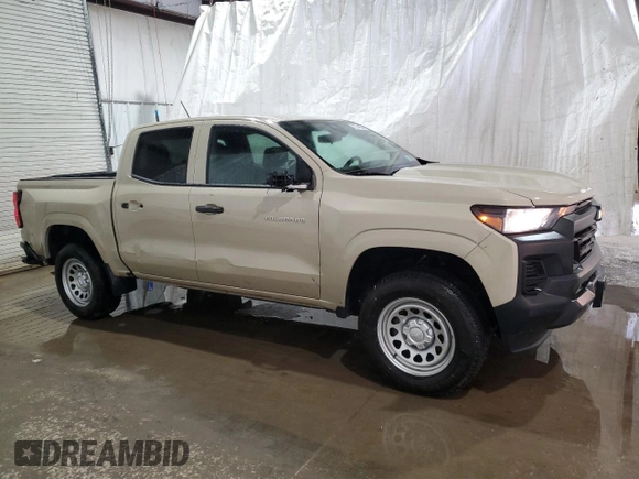 2024 Chevrolet Colorado 2WD Work Truck z VIN 1GCGSBEC8R1135600, wystawiony jako Copart lot #55925215 z przebiegiem 23 412 mil mil oraz Czysty tytuł • Clean title. Historia ofert i sprzedaży dostępna na DreamBid. Obrazek 4.