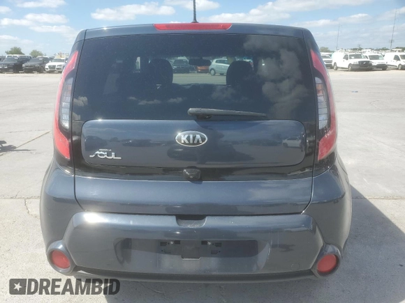 2015 Kia Soul + with VIN KNDJX3A52F7210188, listed as a Copart auction lot 52477975 with 92,843 mi miles and Salvage Title. Bid and sale history available at DreamBid. Image 6.